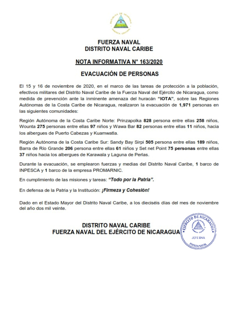 evacuacion